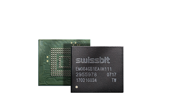 EM-20: e.MMC 5.0 (Industrial Embedded MMC) NAND TLC Flash BGA
