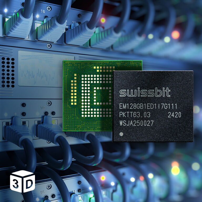 Swissbit EM-30 e.MMC 5.1 NAND TLC BGA